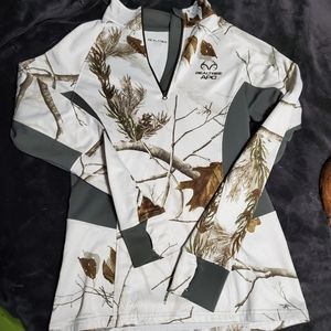 Real tree quarter zip